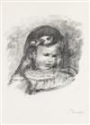 PIERRE-AUGUSTE RENOIR Group of 4 lithographs from LAlbum des Douze Lithographies Originales.